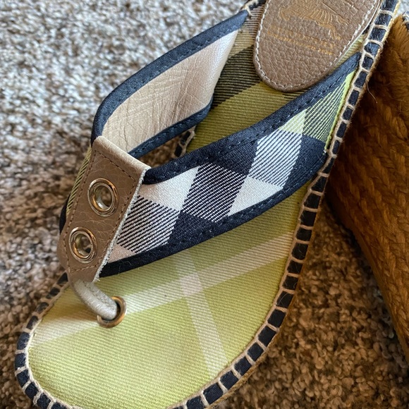 🎉 Burberry espadrilles wedges - Picture 4 of 6